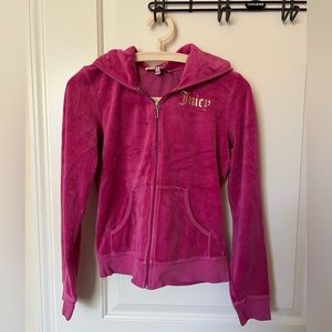Juicy Couture pink hoodie